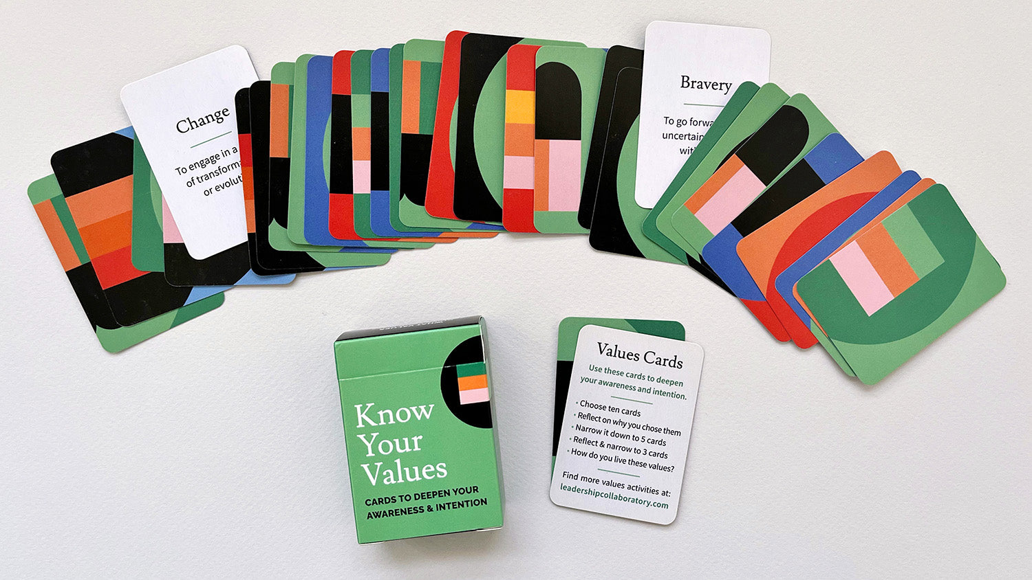 Know Your Values Card Decks – Leadership Collaboratory